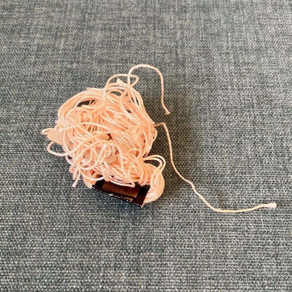 Pink Needlepoint Thread Yarn